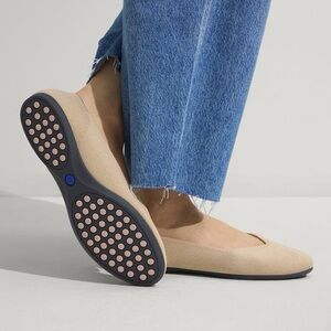 Rothy's Tan The Daily Ballet Flat Size 12
